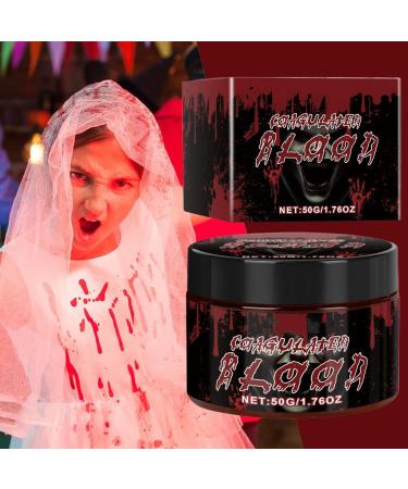  G n rique Stage Blood - Drip Effect | 50ml Body Paint for Costume Face Makeup Clothing Zombie Vampire Fancy Dress Adult Child - Buy Online on GoSupps.com