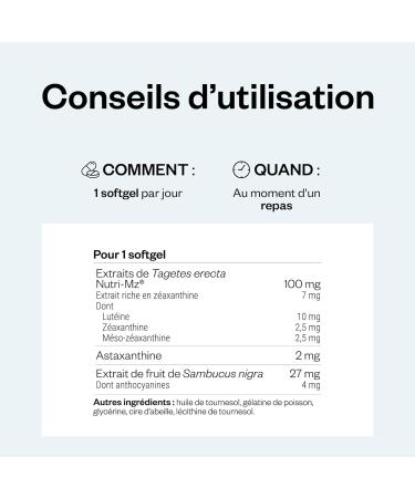 Macula Plus - Compl ment alimentaire pour la Vision - Soutien de la Macula - Sant Oculaire - Fatigue Oculaire - Lut ine et Z axanthine 60 softgels SuperSmart - Buy Online on GoSupps.com