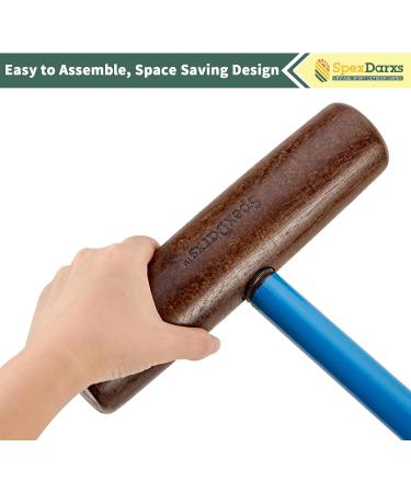 SpexDarxs 32 Six Player Croquet Set with Premium Wooden Mallets & Carry Bag - Fun Outdoor Lawn Game for Kids & Adults - Buy Online on GoSupps.com