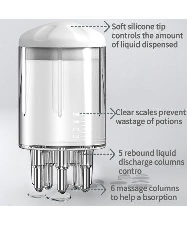 Travel Size Grey Blue Scalp Oil Applicator Comb Bottle - Hair Oil Applicator for Scalp - Buy Online on GoSupps.com