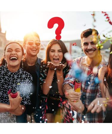 Amosfun 2Pcs Question Mark Headband - Fun Holiday Party Photo Booth Hair Hoops & Costume Accessories - Buy Online on GoSupps.com