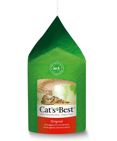 Buy Cats Best Original Cat Litter - 100% Vegetable Clumping Maximum Absorption - 4.3 kg / 10 L - Ships Internationally - Buy Online on GoSupps.com