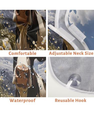 Animal Cow Beard Bib Apron - Beard Hair Catcher for Men | Perfect Father's Day & Christmas Gift | Includes 2 Suction Cups - Buy Online on GoSupps.com