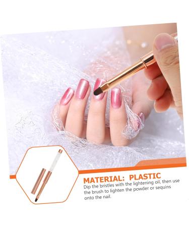 minkissy 1pc Nail Pen Nail Art Tip Brush Manicure Diy Pen Nail Painting Carving Pen Builder Nail Art Pen Nail Paint Kit Nail Gel 3d Plastic Rose Gold - Buy Online on GoSupps.com