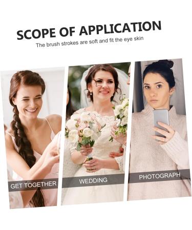 Beavorty 150 Pcs Double Ended Eyeshadow Brush Eye Makeup Eyeshadow Eyeshadow Sticks - Buy Online on GoSupps.com