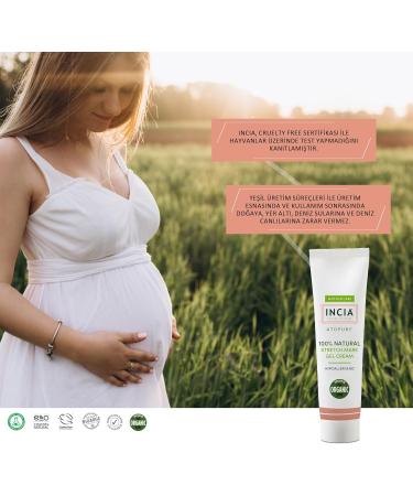 INCIA Pregnancy Belly Stretch Mark Cream - Organic Avocado Oil 75ml - Buy Online on GoSupps.com