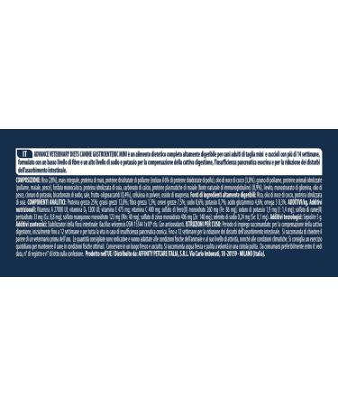 Advance Veterinary Diets Gastroenteric Sensitive Dry Food for Dogs with Gastrointestinal Disorders 3kg - Buy Online on GoSupps.com