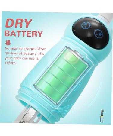 Orfofe U-Shaped Electric Toothbrush for Kids - Travel-Friendly Finger Brush Blue - 1 Set - Buy Online on GoSupps.com