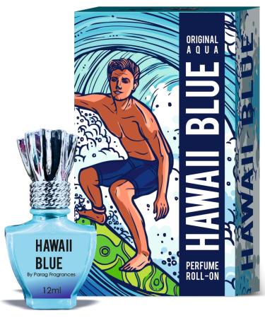 Fresh & Luxury Attar Series For Men (Hawaii Blue) 12 ml - Buy Online on GoSupps.com