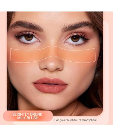 Liquid Blush for Cheeks 3 Colors Long Lasting Cheek Blush for Face and Lips - Natural Looking Breathable Feel Valentine's Day Gifts for Women Wives Voihamy - Buy Online on GoSupps.com