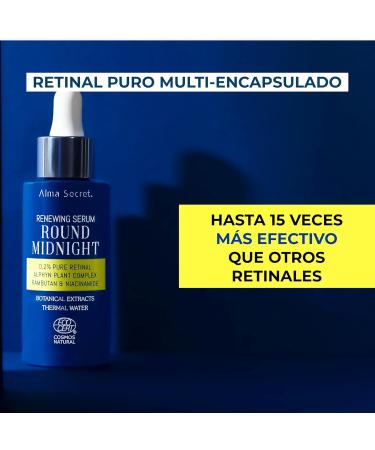 ALMA SECRET ROUND MIDNIGHT serum with pure retinal 02 30 ml - Buy Online on GoSupps.com