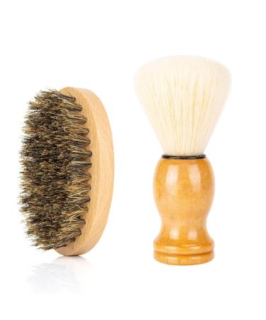 Beard brush razor brush Beard Brush Shaving Brush Bartkamm Barts brush made of wood shaving foam brush hair shaving brushes beard brushes for men face hair and to make it softer