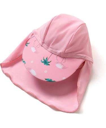 Bonverano Baby Girls UPF 50+ Sunsuit with Sun Cap - Pink Coconut (3-6 Months) - Buy Online on GoSupps.com
