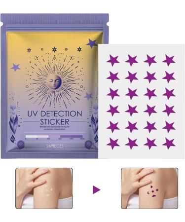 UV Detection Patches | Sunscreen Stickers Sun UV Sticker Sunblock Patches Sunblock Sticker Sun Patch for Sunscreen Star - Buy Online on GoSupps.com
