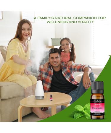 Peppermint Essential Oil - 100% Natural for Hair and Skin | Headache Relief | 100ml - Buy Online on GoSupps.com