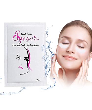 Under Eye Gel Pads Eyelash Extension Pads Lint Free DIY False Eyelash Lash Extension Makeup Eye Gel Patches Pack (200)