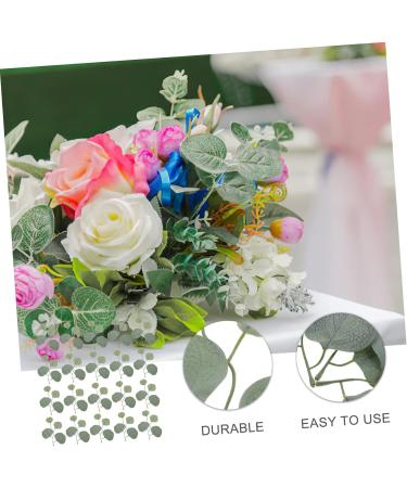 FUNOMOCYA 50pcs Artificial Willow Leaves Wall Decoration Greenery Garland Planta Artificial Fake Flowers for Decorative Fake Leaves Fake Greenery Branches Wedding Glossy Cloth Leaf Green 1 14X13.5CM - Buy Online on GoSupps.com