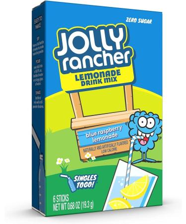  subject Jolly Keto Sensations: Low Carb Zero Sugar Drink Mix - Pack of 2 box - 2 box of ea Jolly Blue Raspberry Lemonade Ranchers Bundle- 12 Single Servings - Sugar Free Drink Mix - Comes with 2 Paper Straws and 1 Exclusive PALiSOL CREATiONS Stickers - Buy Online on GoSupps.com