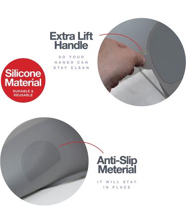 Silicone Reusable Toilet Seat Cover - Waterproof & Non-Slip for Adults, Kids, Potty Training, Public Restrooms - Travel Essentials with Bag - Buy Online on GoSupps.com