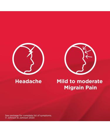 Tylenol Ultra Relief eZTABS with 500 mg Acetaminophen plus 65 mg caffeine for Migraine Pain Relief 80 Tablets 80 Count (Pack of 1) - Buy Online on GoSupps.com