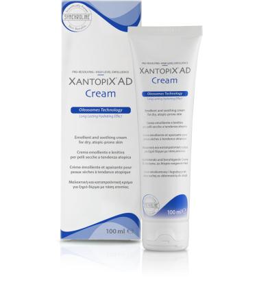 Synchroline Synchroline - Xantopix AD Cream 100 ml soothing emollient cream for atopic skin of infants children and adults moisturizing and dermatologically tested made in Italy