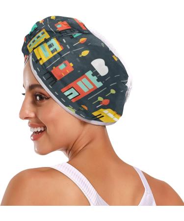 Super Absorbent Hair Towel 2 Pack - Quick Dry Hair Turbans for Women & Girls | Car Bus Truck Road Use - Buy Online on GoSupps.com