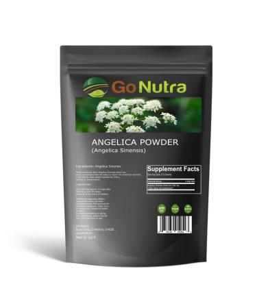 Go Nutra Angelica Sinensis Root Powder | Dong Quai Root Powder 8 oz. | Pure - Non-GMO