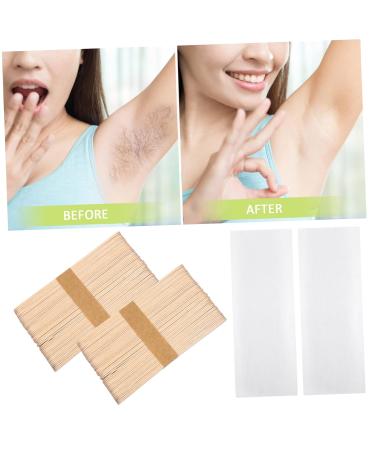 Beavorty 1000 Pcs Wax Strips - Small Waxing Paper for Face & Body | Premium Wax Strips Set for Smooth Skin - Buy Online on GoSupps.com