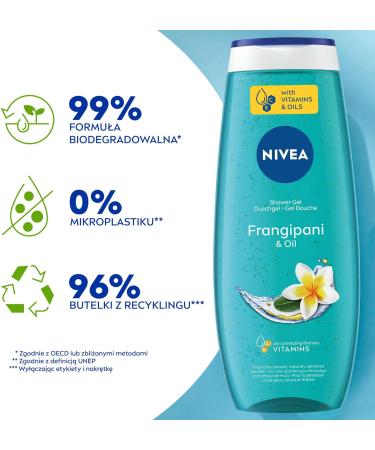  NIVEA NIVEA _Care Shower Hawaii Flower & Oil shower gel 500ml - Buy Online on GoSupps.com