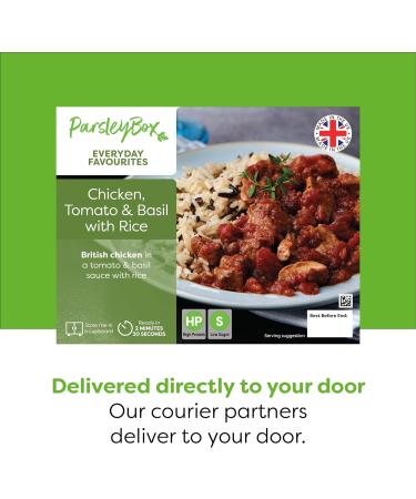 Gluten Free Ready Meal Variety Box - Parsley Box Microwavable Long-Life Cupboard-Store Ready Meals (7 Meals) - Buy Online on GoSupps.com