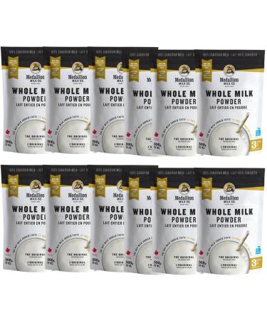 Medallions Medallion Whole Milk Powder 500G 12Bags (1 Box )