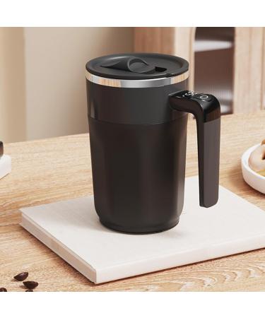 Bouteille Shaker Prot ine lectrique - Silicone ABS PP 400Ml 87x70x140Mm | Tasse caf m lange automatique avec affichage de la temp rature boissons de salle de sport boissons de bureau | Tasse Dark Gray Colour - Buy Online on GoSupps.com