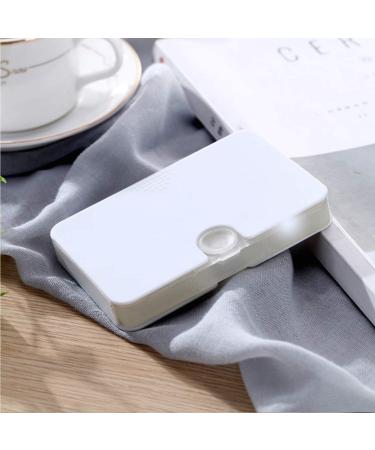 Portable Pill Organizer 6 Compartments - Travel Pill Case for Purse/Pocket - Small Pillbox Dispenser for Medicines & Supplements - 3 Count Pack - Buy Online on GoSupps.com