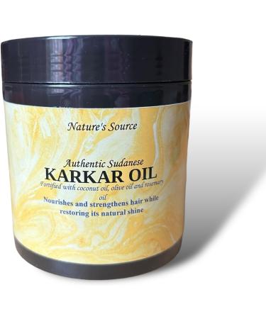 480ML Authentic Sudanese Karkar Hair Cream fortified with Olive Oil Coconut Oil and Rosemary Oil - Buy Online on GoSupps.com