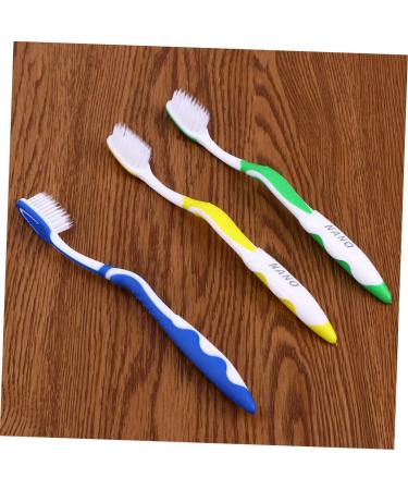 Minkissy Nano Toothbrush Set - 4 Ergonomic Soft Antibacterial Toothbrushes for Adults | Oral Hygiene Essentials | Travel Bags Included - Buy Online on GoSupps.com