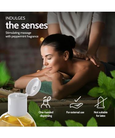 Vibratissimo Desire Jump - Refreshing Massage Oil with Mint Erotic Love Oil Desire Jump 250 ml (Pack of 1) - Buy Online on GoSupps.com