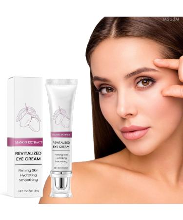  JASUBAI Eyelift Mango Serum Revitalising Eye Cream & Hyaluronic Acid for Eye Repair Against Dark Circles Puffy Eyes and Fine Lines Firming and Moisturizing Eye Care - Buy Online on GoSupps.com