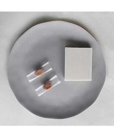 Edible Sticky Rice Paper 500 Sheets Nougat Paper Glutinous Paper DIY Candy Chocolate Rice Wrapping Wafer Paper Sheets for Candy for Chocolate Making Decorating - Buy Online on GoSupps.com