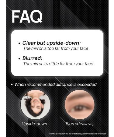 OMIRO 20X Magnifying Mirror and Tweezers Kit with Suction Cups - Travel Set for Precision Eyebrow Grooming (2nd Generation) - Buy Online on GoSupps.com