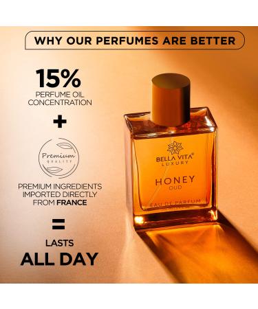 Bellavita Luxury Fragrance Duo | Skai Aquatic Cologne & Honey Oud Eau de Parfum | Long-Lasting Unisex Scents | Clean Natural & Cruelty-Free | Gift for Birthdays & Anniversaries - Buy Online on GoSupps.com