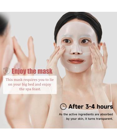 Collagen Mask - Collagen Face Mask - Collagen Mask Overnight - Hydrating Face Mask to Moisturizing - Face Mask - Collagen Deep Mask - Elasticity Improvement (4) - Buy Online on GoSupps.com