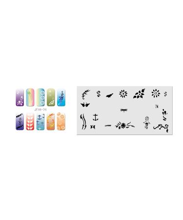 Fingernail stencil (airbrush nail art) Fengda JFH04-074