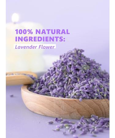 TeeLux Dried Lavender Flowers Tea Edible Caffeine Free Herbal Tea 114g Natural Fragrant Lavender Buds Use for Drinking Cooking Baking Essential Oil Lavender Bags or Satchets Lavender 114g (Pack of 1) - Buy Online on GoSupps.com