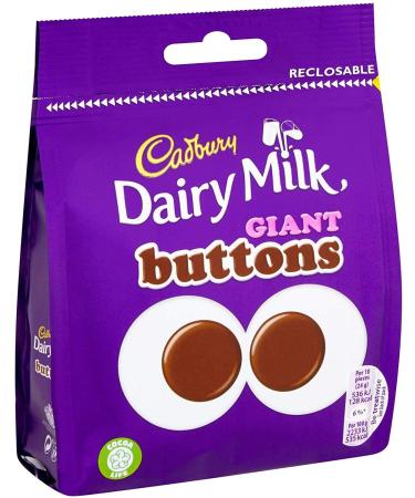 CADBURY Giant Buttons Share Bag 95G