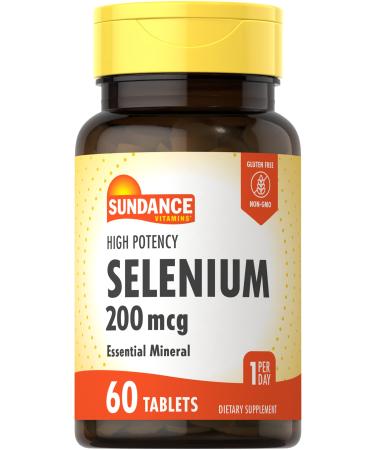 Sundance Selenium 200 mcg 60 Count 200 mcg 60 Count (Pack of 60) - Buy Online on GoSupps.com