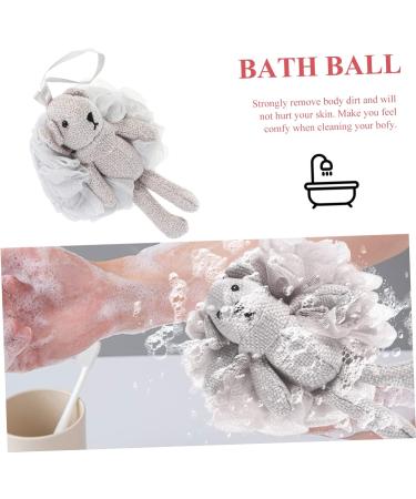 Mikinona 1pc Cartoon Bath Ball Bath Sponges for Shower Exfoliating Loofah Sponge Skin Cleansing Animal Toy Exfoliating Body Scrunchie Cotton Fabric Take a Bath Child Washing Ball - Buy Online on GoSupps.com