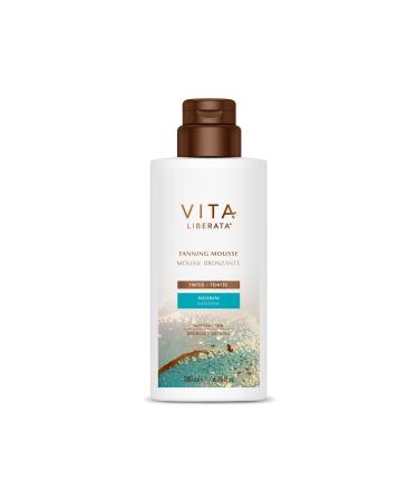 Vita Liberata Tinted Mousse for Natural Tan Looking Results  With Organic Botanicals  Fast drying  Hydrating Formula for Long Lasting Tan Look  6.76 Oz Medium