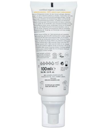 Eco Cosmetics Kids Sunspray SPF50+ | Waterproof Vegan Microplastic-Free Natural Sunscreen | 100ml Face & Body Formula - Buy Online on GoSupps.com