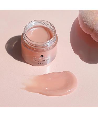 Glowiest Sweet Dreams Lip Mask - Nourishing, Plumping, and Hydrating Lip Sleeping Mask with Hyaluronic Acid, Vitamin C, Shea Butter, and Antioxidants | Peach - Buy Online on GoSupps.com