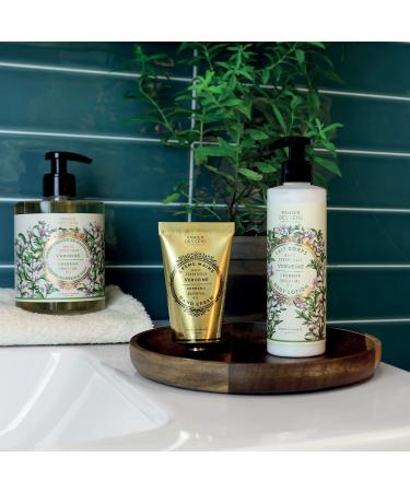 Panier des Sens Verbena Hand Cream - Moisturizing Lotion for Dry Cracked Hands - Shea Butter & Olive Oil - 97% Natural Ingredients - 2.6floz/75ml - Made in France - Buy Online on GoSupps.com